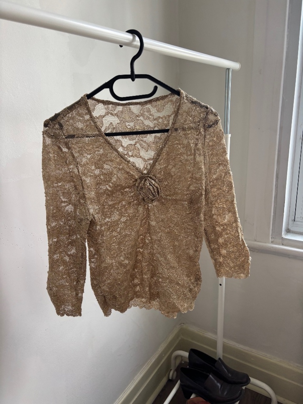 Haut doré boheme transparent